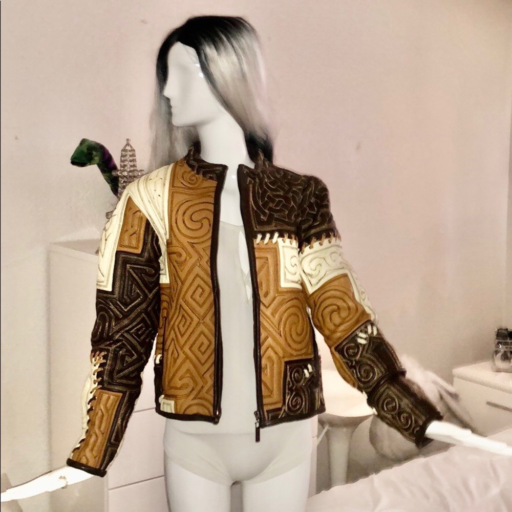Al Wissam Leather Jacket Large - Picture 3 of 15